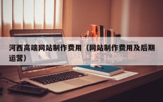 阳春河西高端网站制作费用（网站制作费用及后期运营）